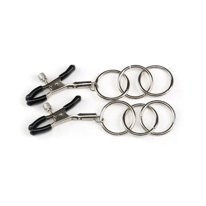 Tri-Rings : détail des anneaux et de la finition argentée
