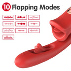 Trinity rabbit : 10 modes de battement et tige incurvée point G