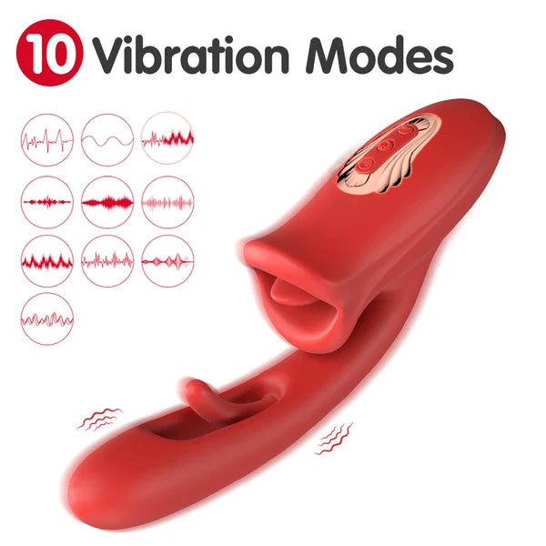 Trinity rabbit : 10 modes de vibration, vue complète du produit