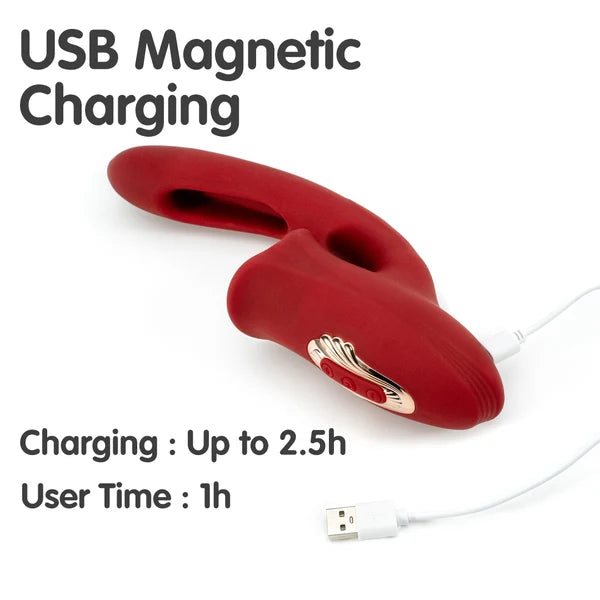 Trinity rabbit : recharge magnétique USB, 2,5 h de charge pour 1 h d'autonomie