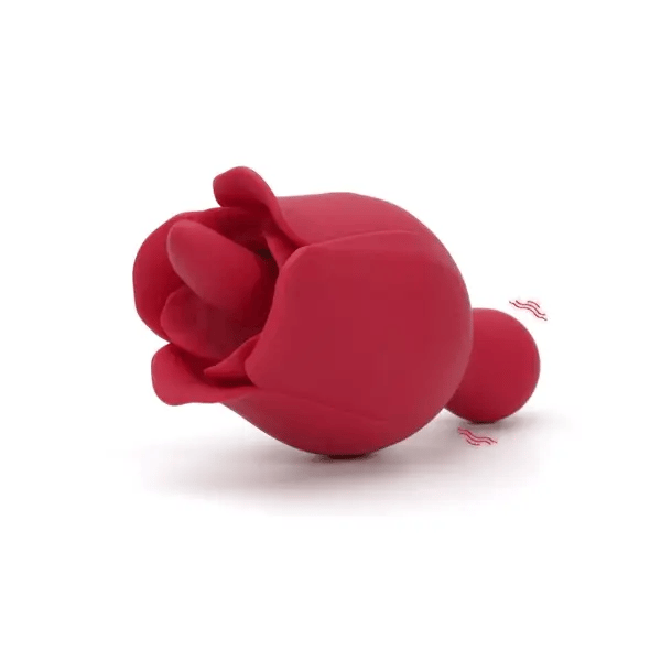 Rose Pro 3 stimulateur clitoridien à air pulsé rouge, vue d'ensemble